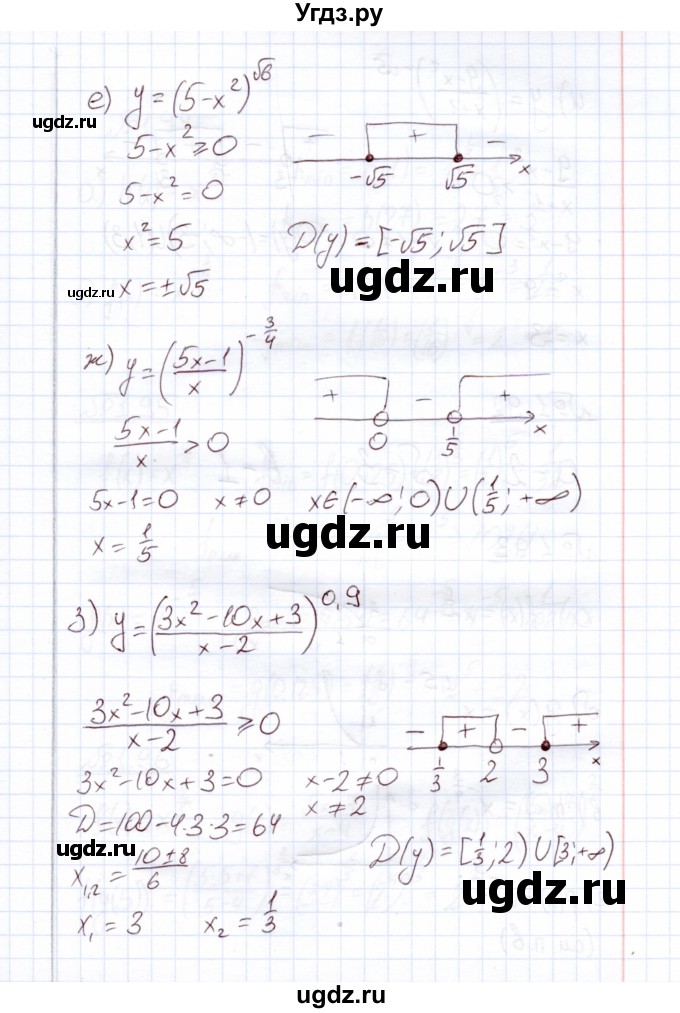 ГДЗ (Решебник) по алгебре 11 класс Арефьева И.Г. / глава 1 / упражнение / 1.91(продолжение 2)