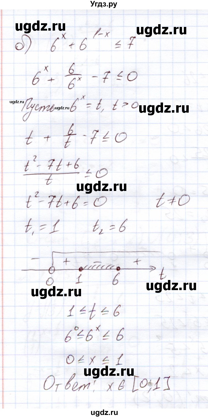 ГДЗ (Решебник) по алгебре 11 класс Арефьева И.Г. / глава 2 / упражнение / 2.186(продолжение 2)