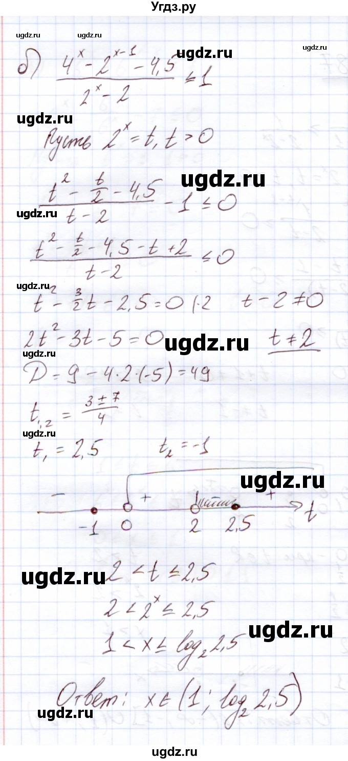 ГДЗ (Решебник) по алгебре 11 класс Арефьева И.Г. / глава 2 / упражнение / 2.187(продолжение 2)