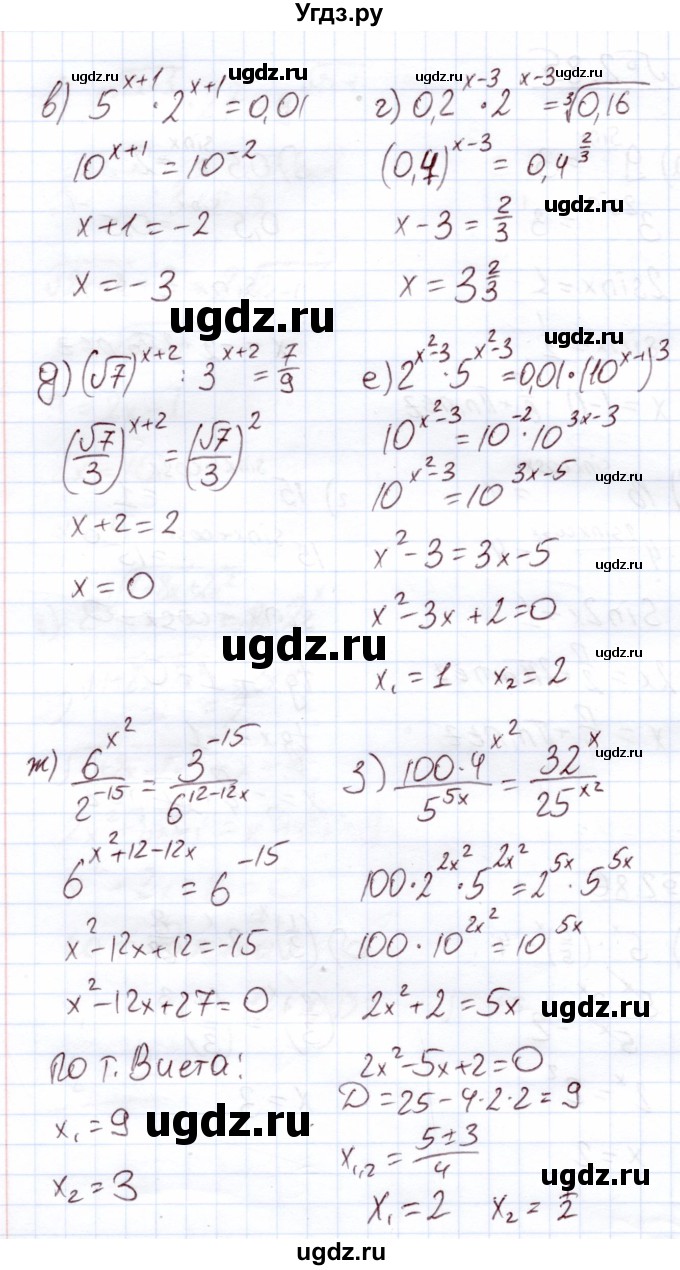 ГДЗ (Решебник) по алгебре 11 класс Арефьева И.Г. / глава 2 / упражнение / 2.86(продолжение 2)