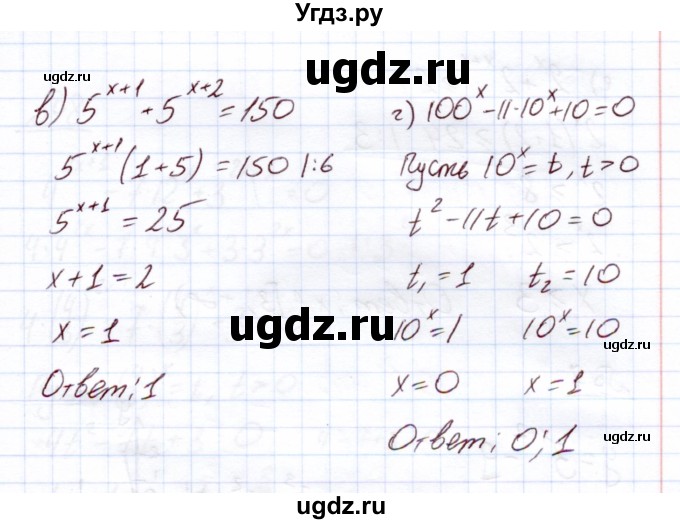 ГДЗ (Решебник) по алгебре 11 класс Арефьева И.Г. / глава 2 / проверяю знания / 5(продолжение 2)