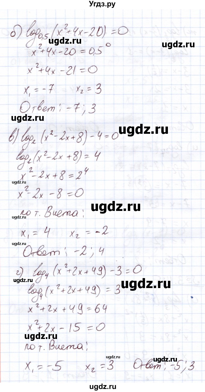 ГДЗ (Решебник) по алгебре 11 класс Арефьева И.Г. / глава 3 / упражнение / 3.145(продолжение 2)