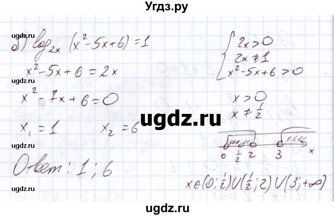 ГДЗ (Решебник) по алгебре 11 класс Арефьева И.Г. / глава 3 / упражнение / 3.185(продолжение 2)