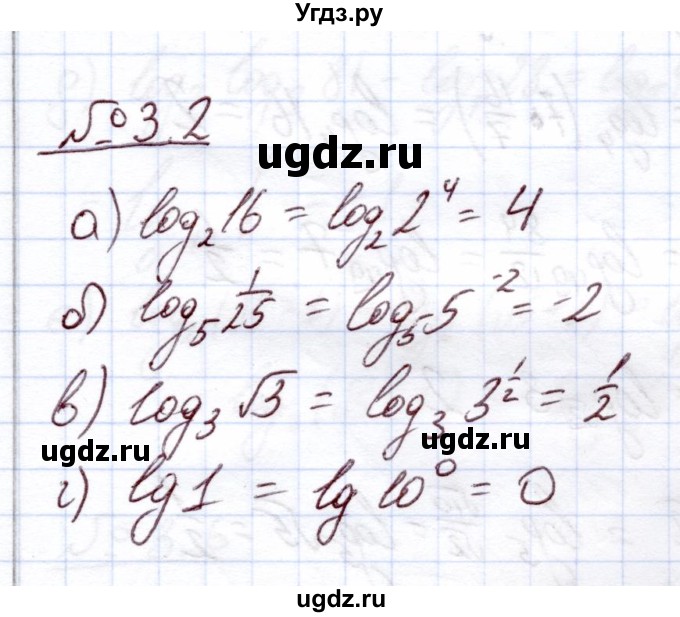 ГДЗ (Решебник) по алгебре 11 класс Арефьева И.Г. / глава 3 / упражнение / 3.2