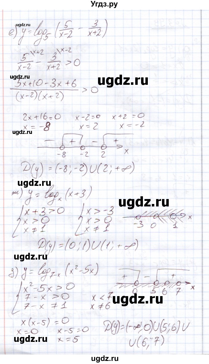 ГДЗ (Решебник) по алгебре 11 класс Арефьева И.Г. / глава 3 / упражнение / 3.99(продолжение 2)