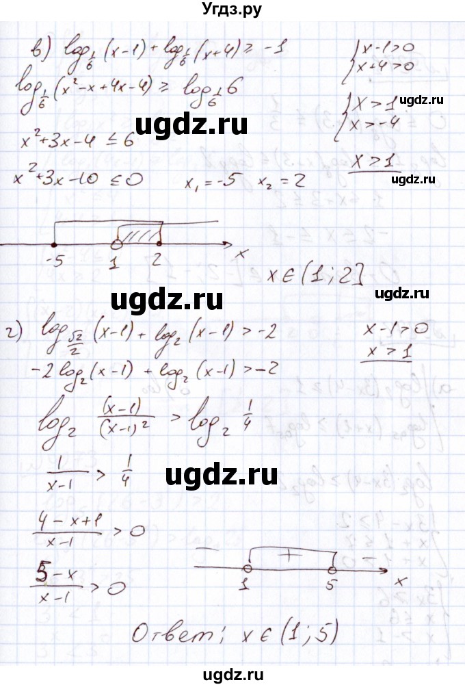 ГДЗ (Решебник) по алгебре 11 класс Арефьева И.Г. / итоговое повторение / 270(продолжение 2)