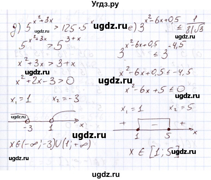 ГДЗ (Решебник) по алгебре 11 класс Арефьева И.Г. / итоговое повторение / 312(продолжение 2)
