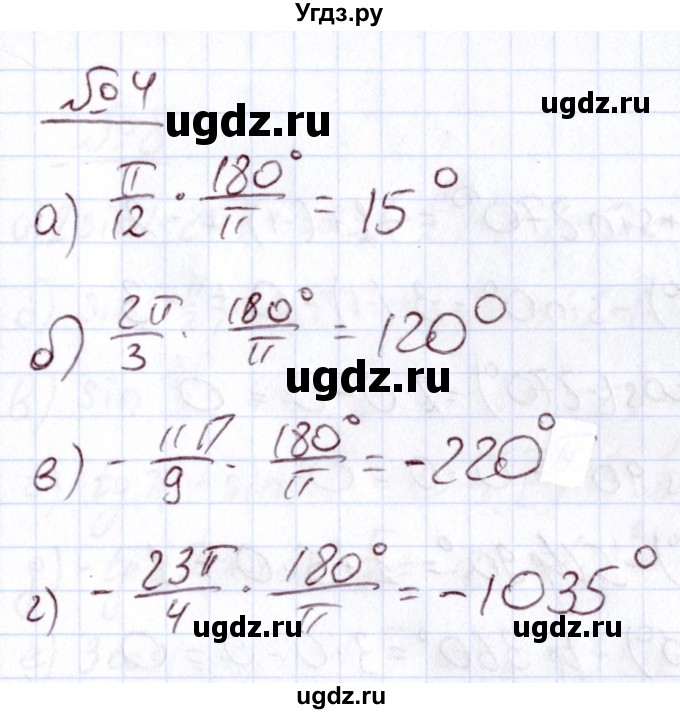 ГДЗ (Решебник) по алгебре 11 класс Арефьева И.Г. / итоговое повторение / 4