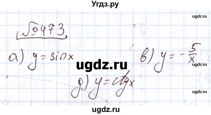 ГДЗ (Решебник) по алгебре 11 класс Арефьева И.Г. / итоговое повторение / 473