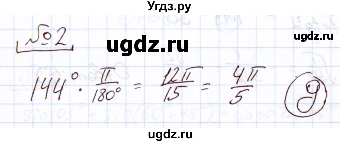 ГДЗ (Решебник) по алгебре 11 класс Арефьева И.Г. / тематические тесты / тест №3 / 2