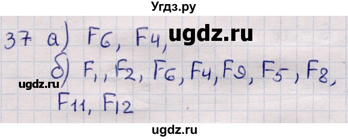 ГДЗ (Решебник) по информатике 5 класс Семенов А.Л. / задание / 37