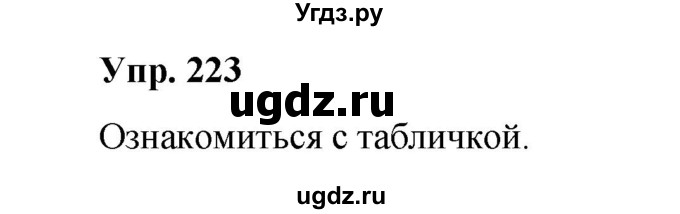 ГДЗ (Решебник) по русскому языку 10 класс Чердаков Д.Н. / упражнение / 223