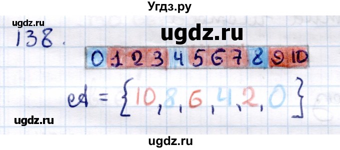ГДЗ (Решебник) по информатике 6 класс Семёнов А.Л. / задача / 138
