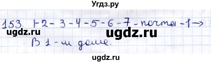 ГДЗ (Решебник) по информатике 6 класс Семёнов А.Л. / задача / 153