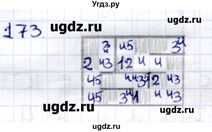 ГДЗ (Решебник) по информатике 6 класс Семёнов А.Л. / задача / 173