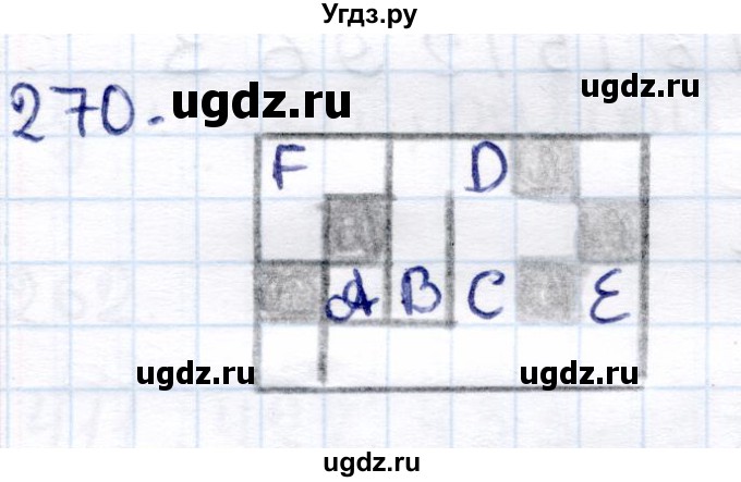 ГДЗ (Решебник) по информатике 6 класс Семёнов А.Л. / задача / 270