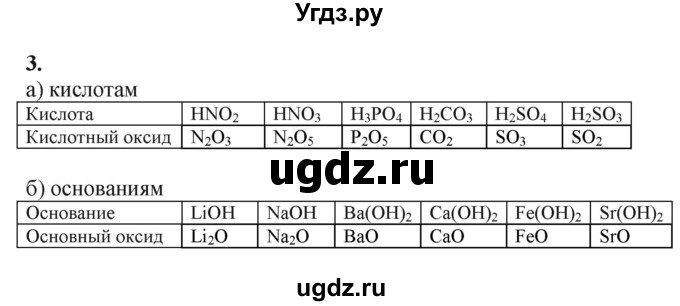 ГДЗ (Решебник) по химии 11 класс Мычко Д.И. / §3 / 3