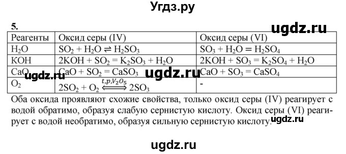 ГДЗ (Решебник) по химии 11 класс Мычко Д.И. / §34 / 5