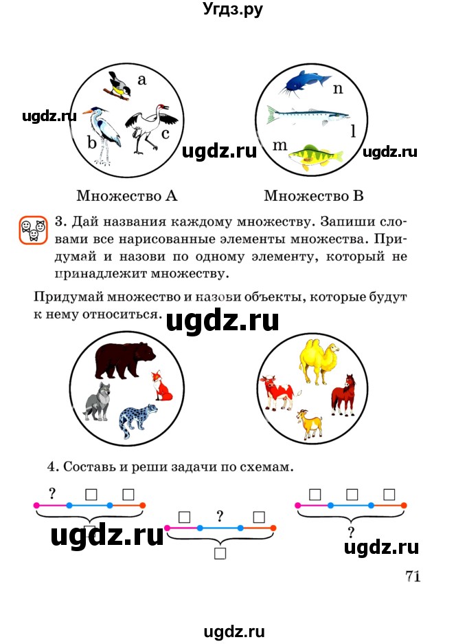 ГДЗ (Учебник) по математике 2 класс Акпаева А.Б. / часть 2. страница / 71