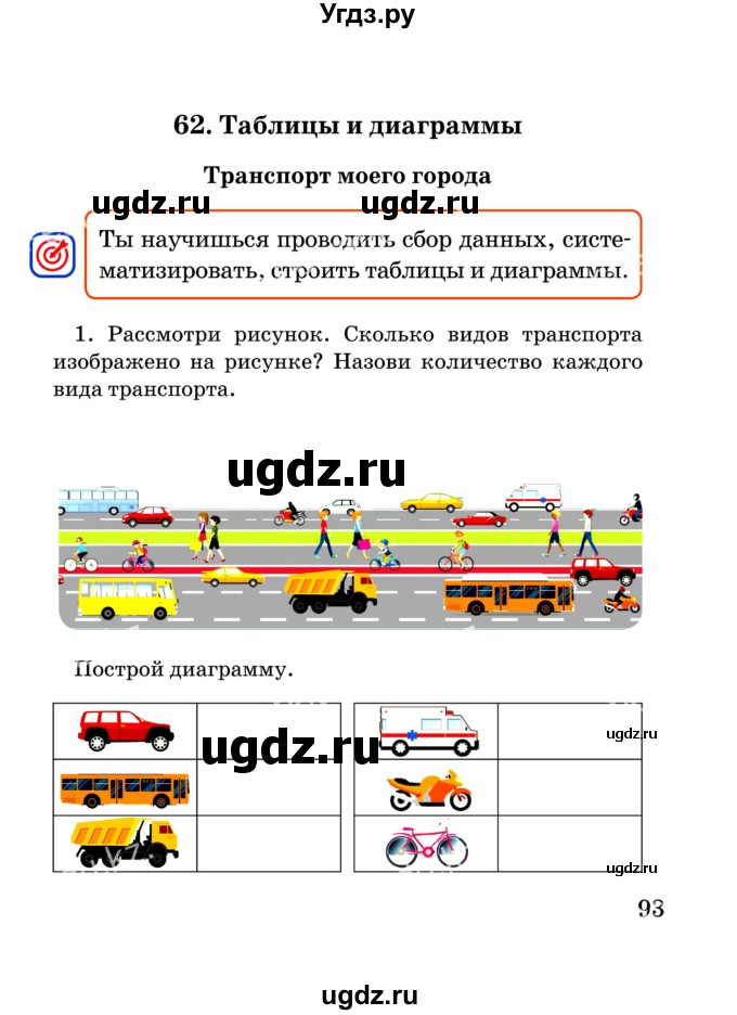 ГДЗ (Учебник) по математике 2 класс Акпаева А.Б. / часть 2. страница / 93