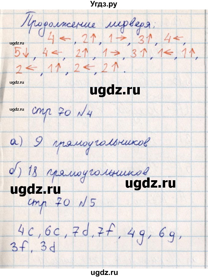 ГДЗ (Решебник) по математике 2 класс Акпаева А.Б. / часть 4. страница / 70