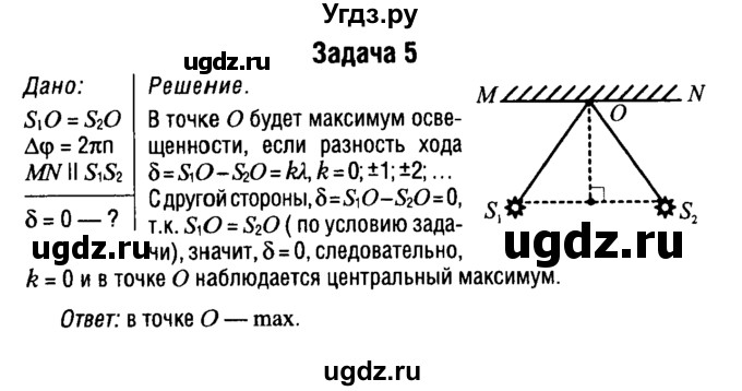 ГДЗ (Решебник к учебнику 2014) по физике 11 класс Жилко В.В. / упражнения / упражнение 12 / 5