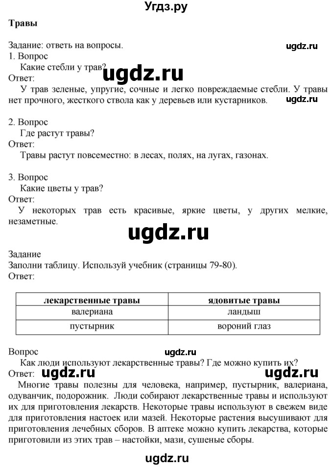 ГДЗ (Решебник) по миру природы и человека 3 класс (рабочая тетрадь) Матвеева Н.Б. / страница / 37(продолжение 2)