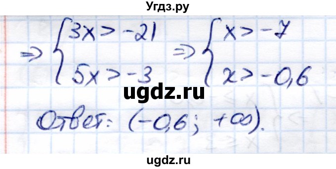 ГДЗ (Решебник) по алгебре 8 класс (Контрольные измерительные материалы (ким)) Ю. А. Глазков / тест / тест 13 (вариант) / 3(продолжение 3)