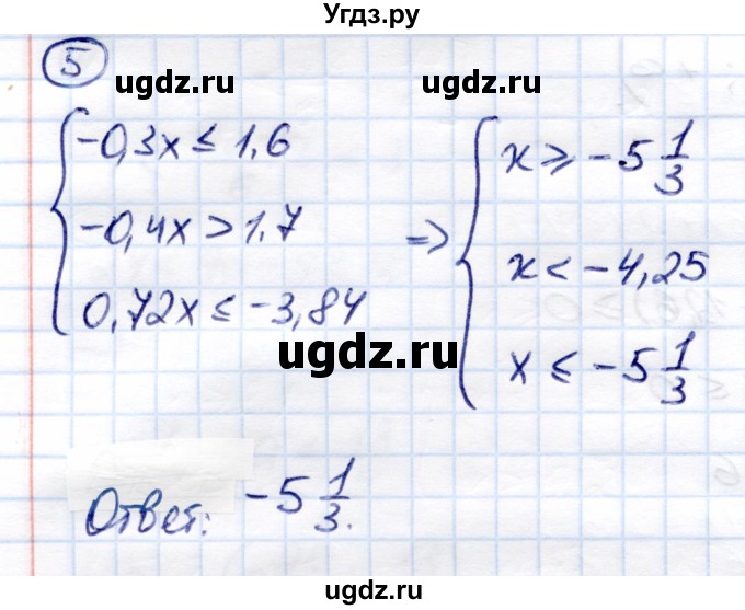 ГДЗ (Решебник) по алгебре 8 класс (Контрольные измерительные материалы (ким)) Ю. А. Глазков / контрольная работа / контрольная работа 8 (вариант) / 2(продолжение 3)