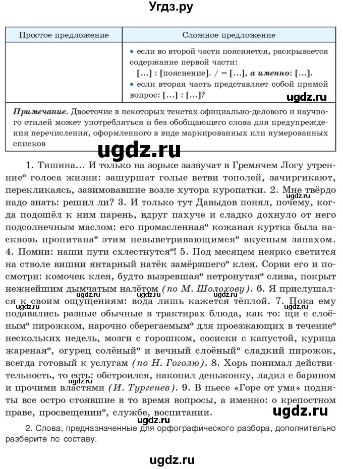 ГДЗ (Учебник) по русскому языку 11 класс Долбик Е.Е. / §30 / 30.1(продолжение 2)