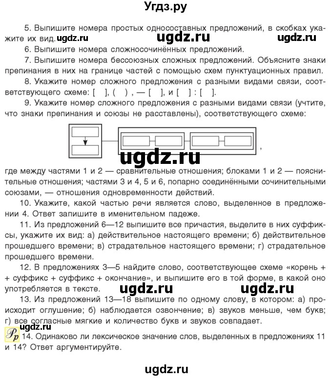 ГДЗ (Учебник) по русскому языку 11 класс Долбик Е.Е. / комплексное задание / стр.243(продолжение 2)