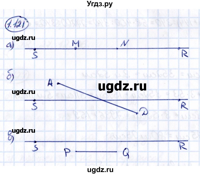 ГДЗ (Решебник к учебнику 2021) по математике 5 класс Виленкин Н.Я. / §1 / 1.121