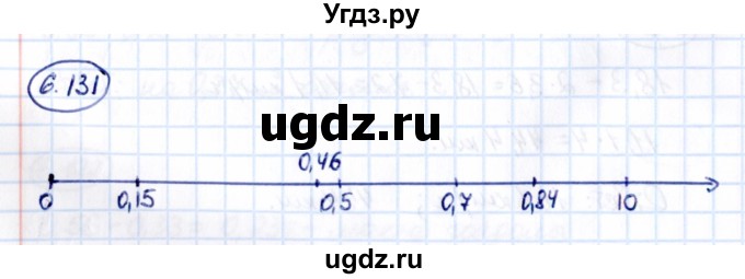 ГДЗ (Решебник к учебнику 2021) по математике 5 класс Виленкин Н.Я. / §6 / 6.131
