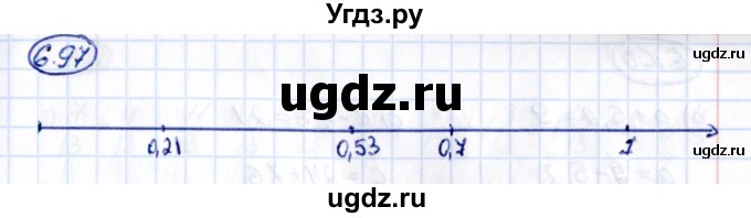 ГДЗ (Решебник к учебнику 2021) по математике 5 класс Виленкин Н.Я. / §6 / 6.97