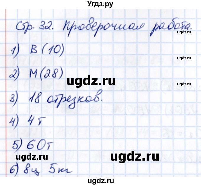 ГДЗ (Решебник 2021) по математике 5 класс Виленкин Н.Я. / §1 / проверьте себя / стр. 32-33