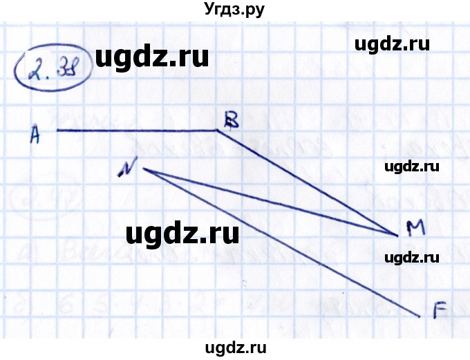 ГДЗ (Решебник 2021) по математике 5 класс Виленкин Н.Я. / §2 / упражнение / 2.38