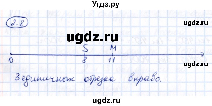 ГДЗ (Решебник 2021) по математике 5 класс Виленкин Н.Я. / §2 / упражнение / 2.8