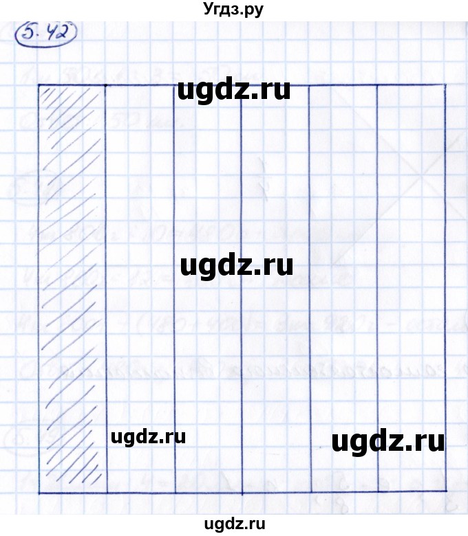 ГДЗ (Решебник 2021) по математике 5 класс Виленкин Н.Я. / §5 / упражнение / 5.42