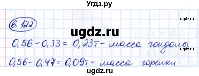 ГДЗ (Решебник 2021) по математике 5 класс Виленкин Н.Я. / §6 / упражнение / 6.122