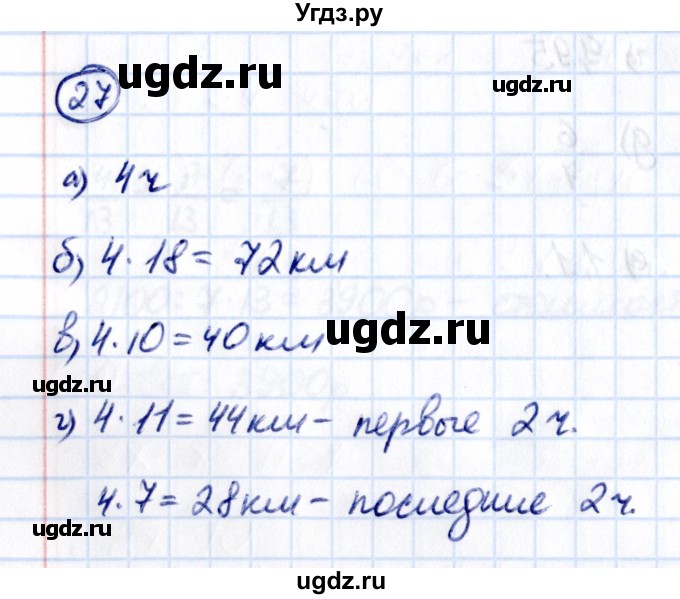 ГДЗ (Решебник 2021) по математике 5 класс Виленкин Н.Я. / вопросы и задачи на повторение / задача / П.27