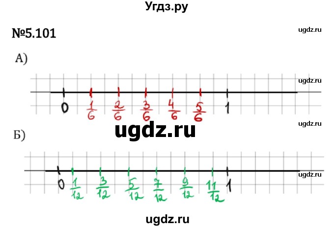 ГДЗ (Решебник 2023) по математике 5 класс Виленкин Н.Я. / §5 / упражнение / 5.101