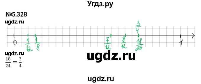 ГДЗ (Решебник 2023) по математике 5 класс Виленкин Н.Я. / §5 / упражнение / 5.328