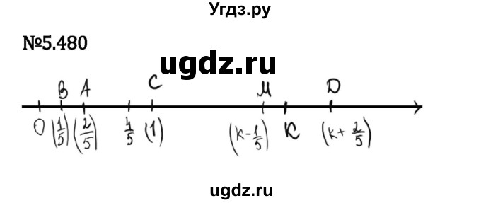 ГДЗ (Решебник 2023) по математике 5 класс Виленкин Н.Я. / §5 / упражнение / 5.480