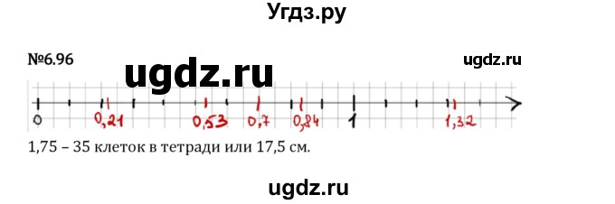 ГДЗ (Решебник 2023) по математике 5 класс Виленкин Н.Я. / §6 / упражнение / 6.96