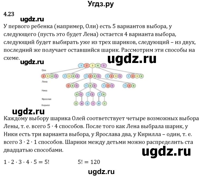 ГДЗ (Решебник 2023) по математике 5 класс Виленкин Н.Я. / §4 / упражнение / 4.23