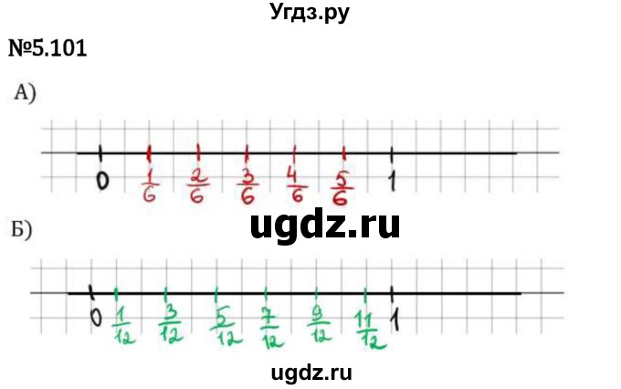 ГДЗ (Решебник 2023) по математике 5 класс Виленкин Н.Я. / §5 / упражнение / 5.101