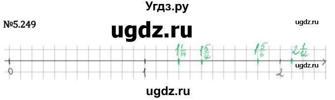 ГДЗ (Решебник 2023) по математике 5 класс Виленкин Н.Я. / §5 / упражнение / 5.249