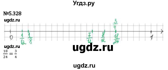 ГДЗ (Решебник 2023) по математике 5 класс Виленкин Н.Я. / §5 / упражнение / 5.328