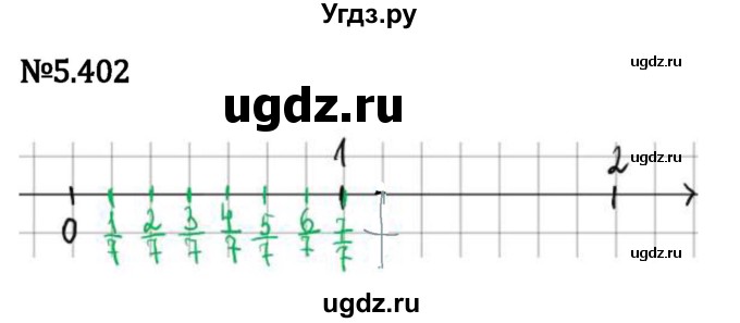 ГДЗ (Решебник 2023) по математике 5 класс Виленкин Н.Я. / §5 / упражнение / 5.402