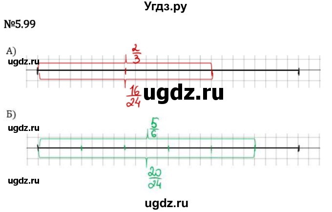 ГДЗ (Решебник 2023) по математике 5 класс Виленкин Н.Я. / §5 / упражнение / 5.99